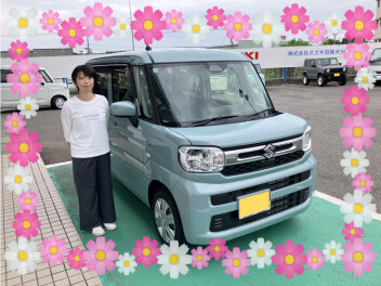 スペーシア納車させていただきました☆